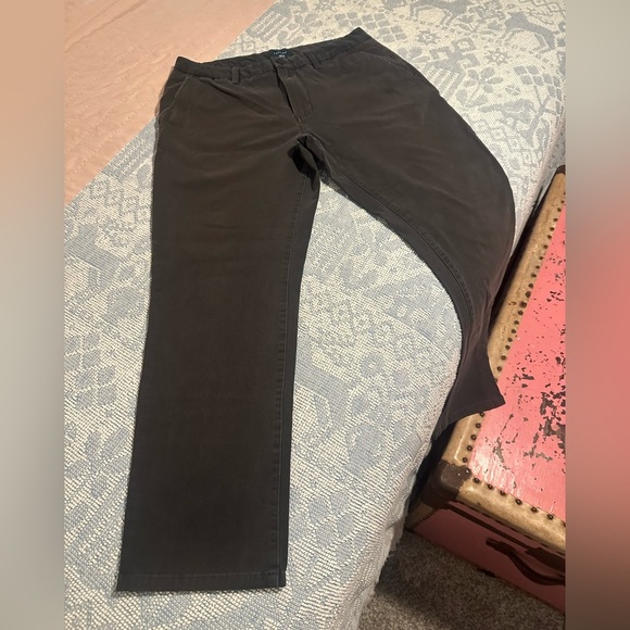 TAYLRD Men’s Charcoal Tech Chinos Sz 35x30 - Picture 3 of 9